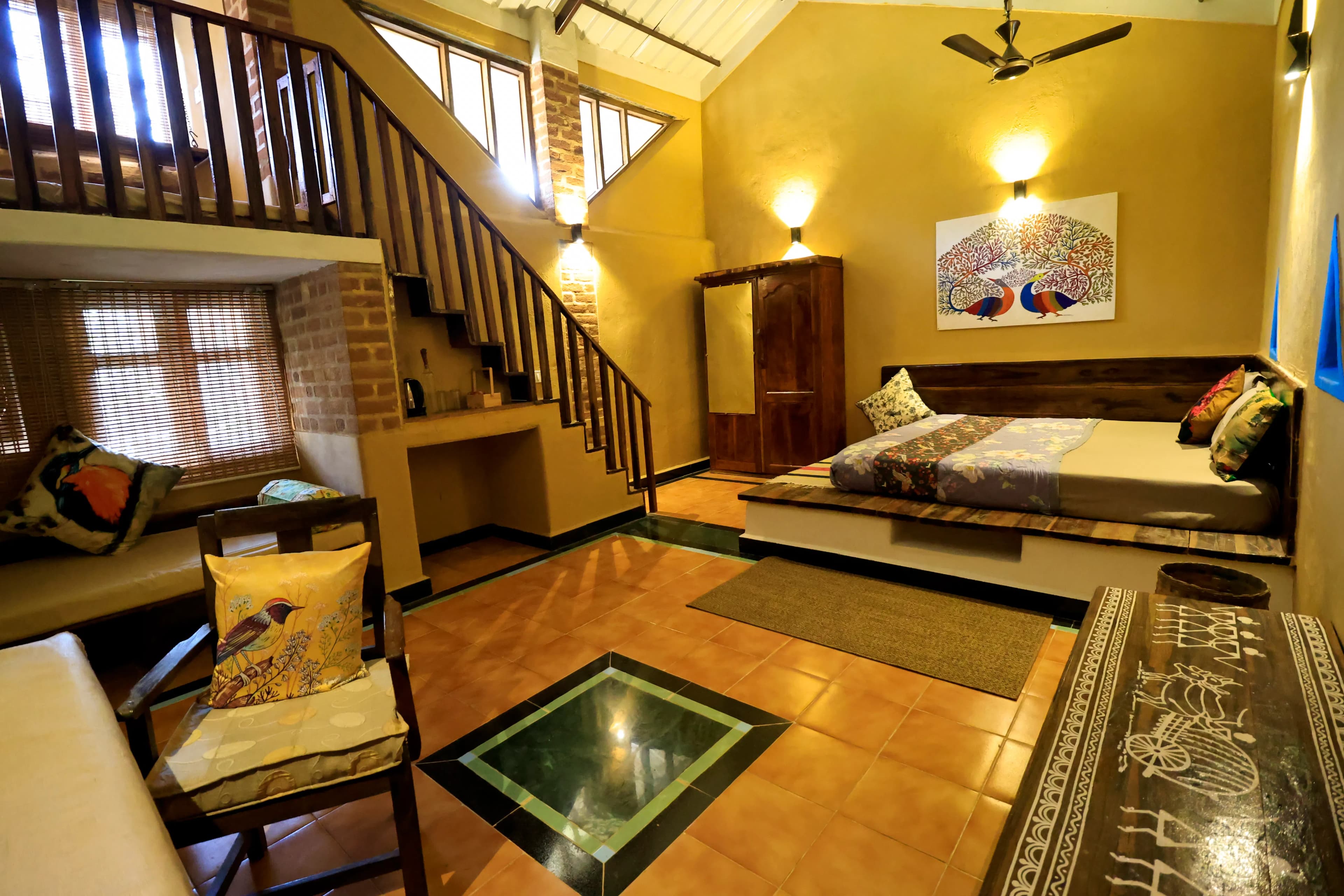 Inside the Jholar family suite